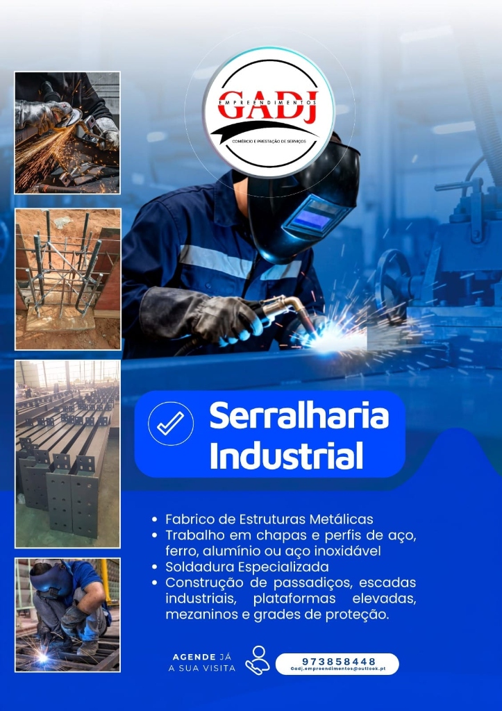 Cartaz Serralharia Industrial