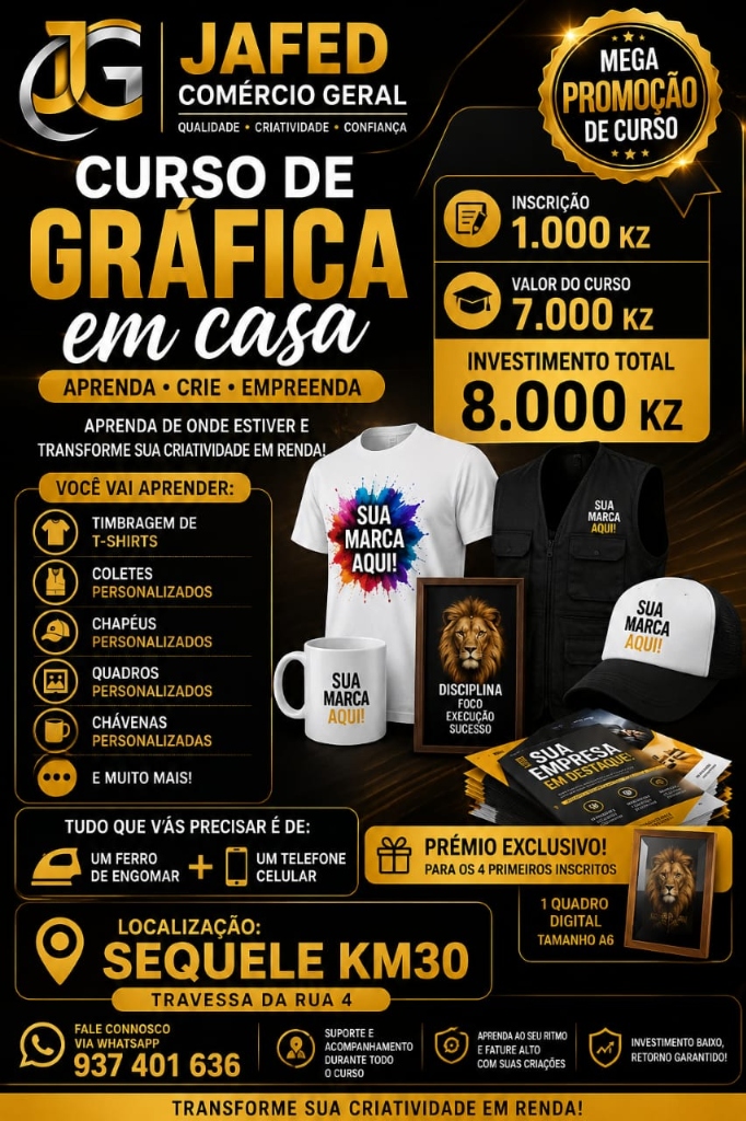 Curso Gráfica em Casa